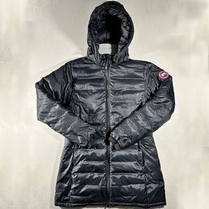 Canada Goose Women Camp Hooded Jacket Black, Small